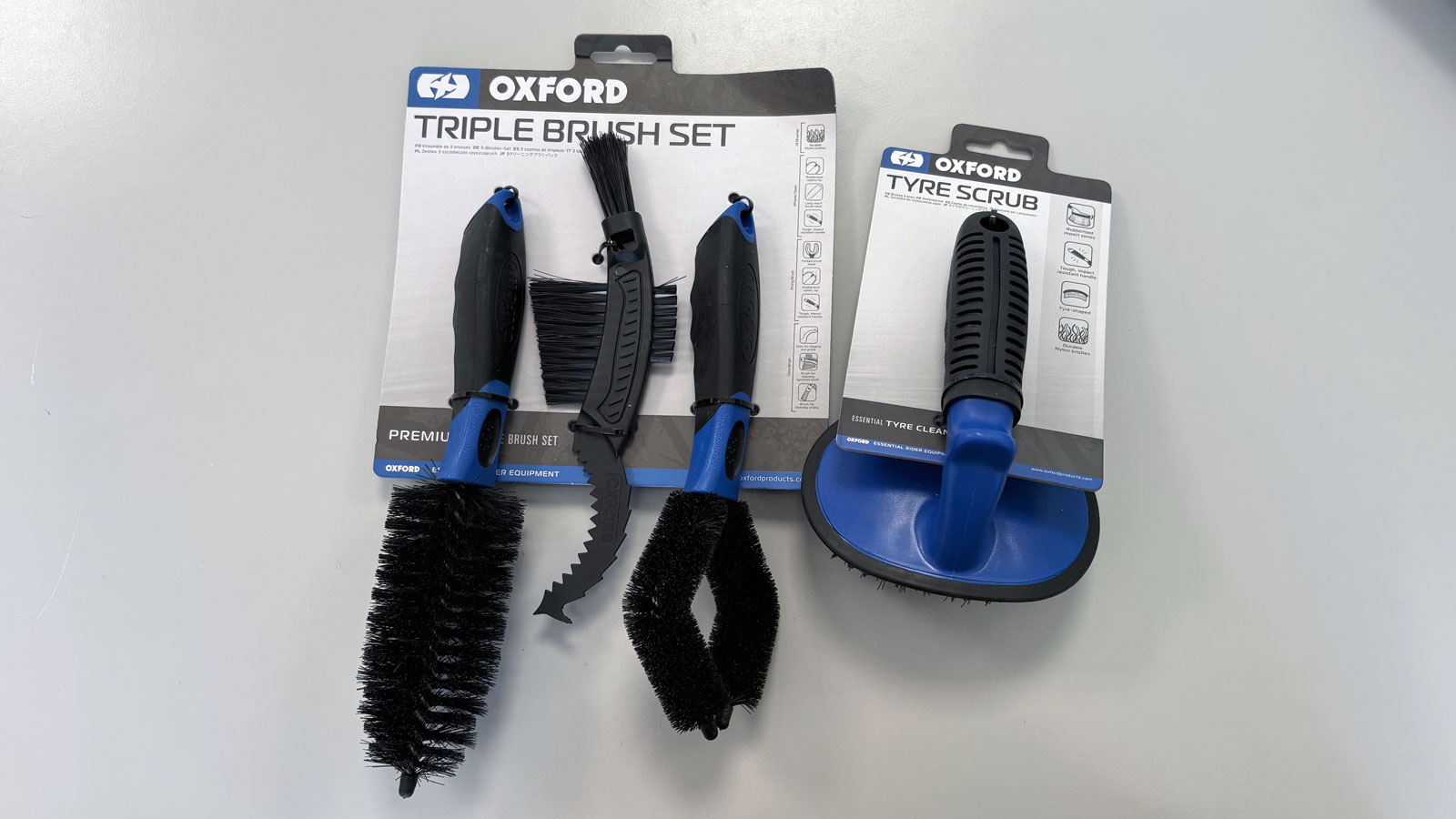 OXFORD Mint & βούρτσες: Πλήρης καθαρισμός μοτοσυκλέτας-εξοπλισμού